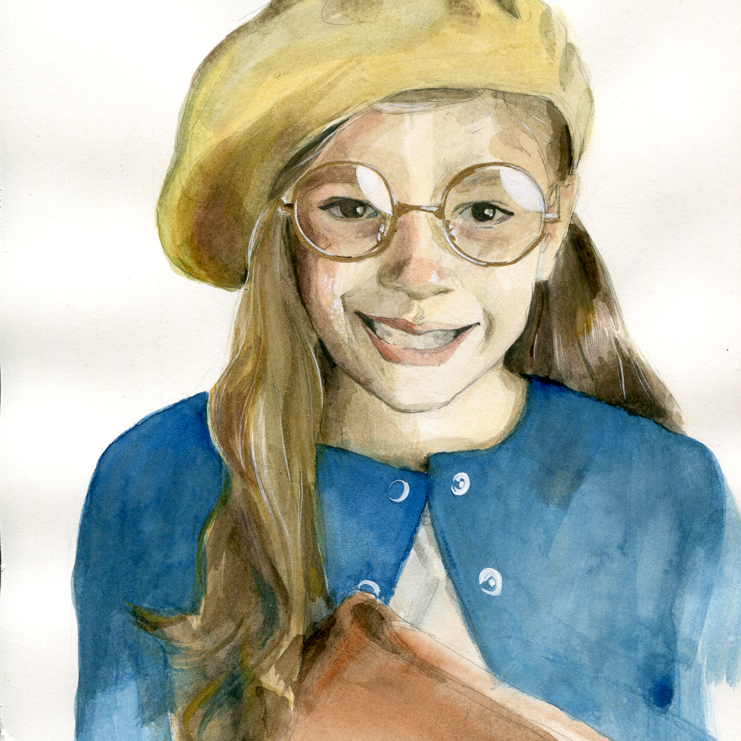 Portret akwarelowy